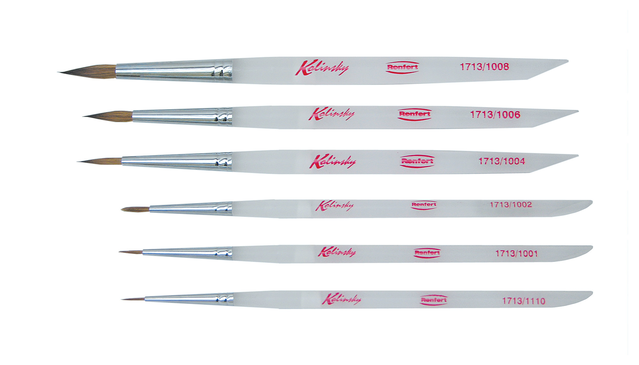 Renfert-Kolinsky-Brush-Set(6)-Renfert.